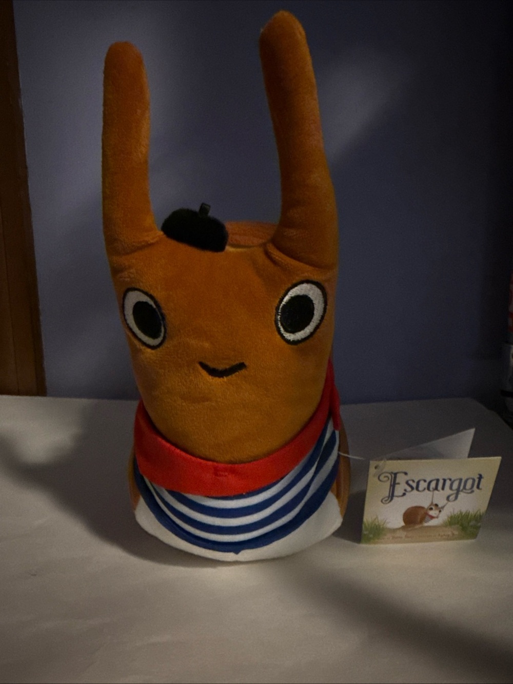 ESCARGOT Plush by Dashka Slater NEW